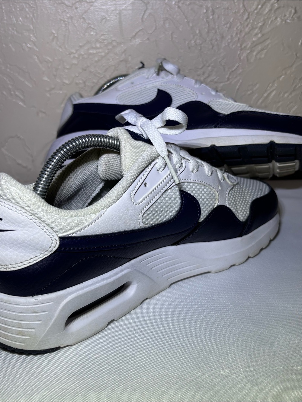 Nike Air Max SC  White Blue Running Sneaker Casual size 8 Men’s - Picture 7 of 9